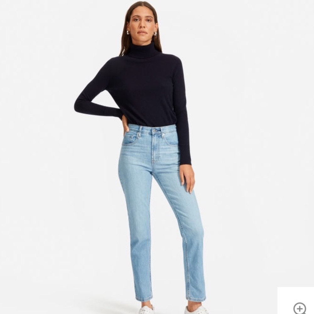 Everlane High-Rise 90s Cheeky Straight Jean